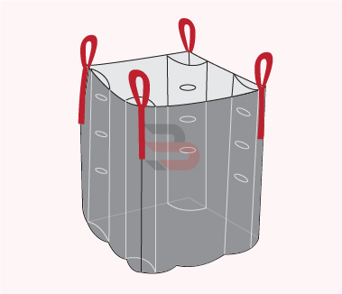 Baffle FIBC Bulk Bag 