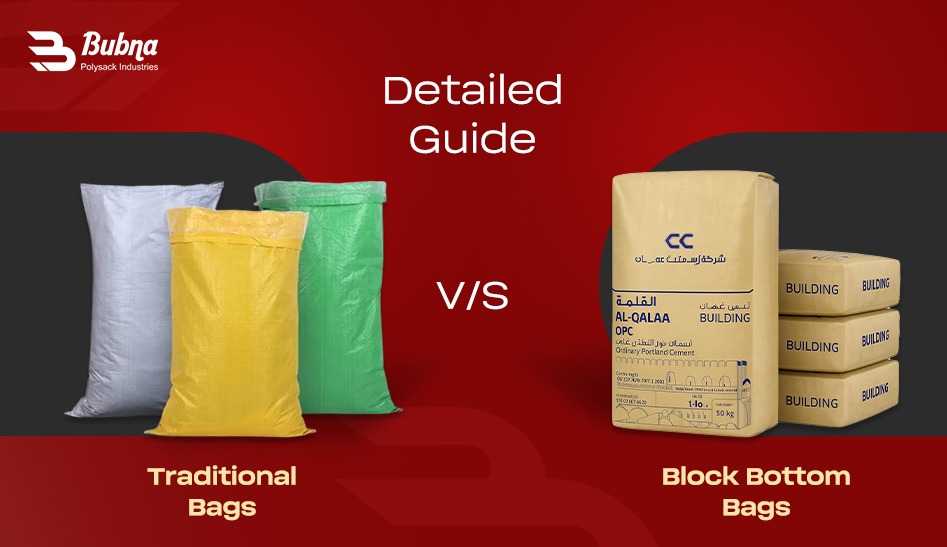 Block bottom bags vs traditional bags