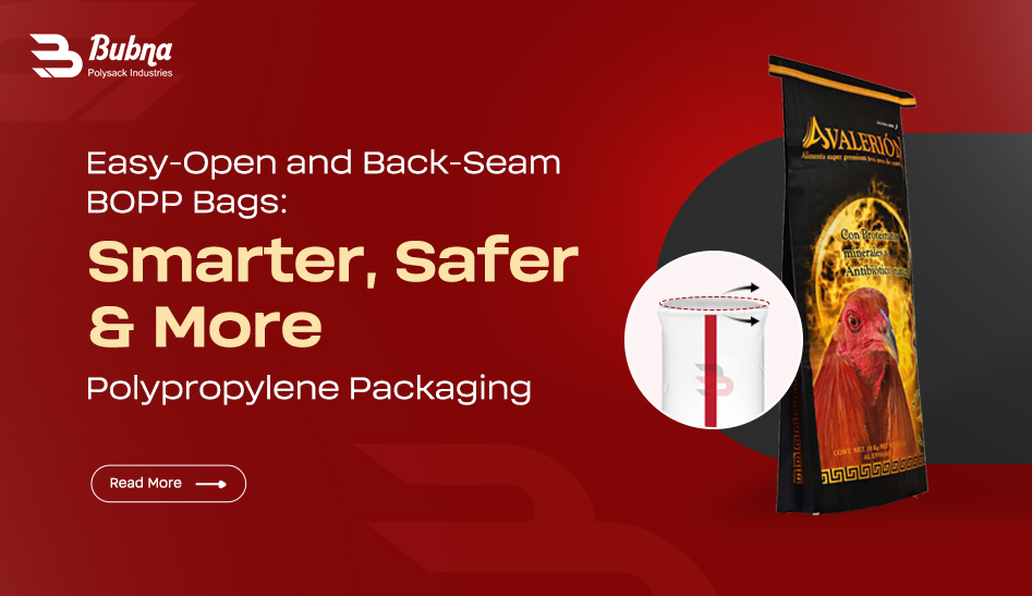 Easy-Open & Back-Seam BOPP Bags