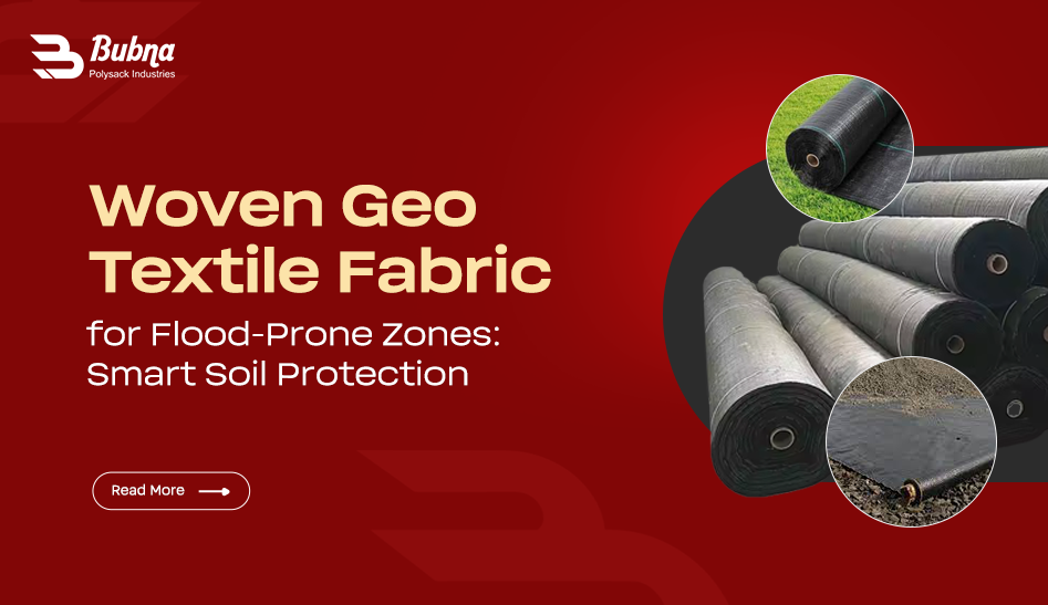 Woven Geo-Textile for Flood Zones