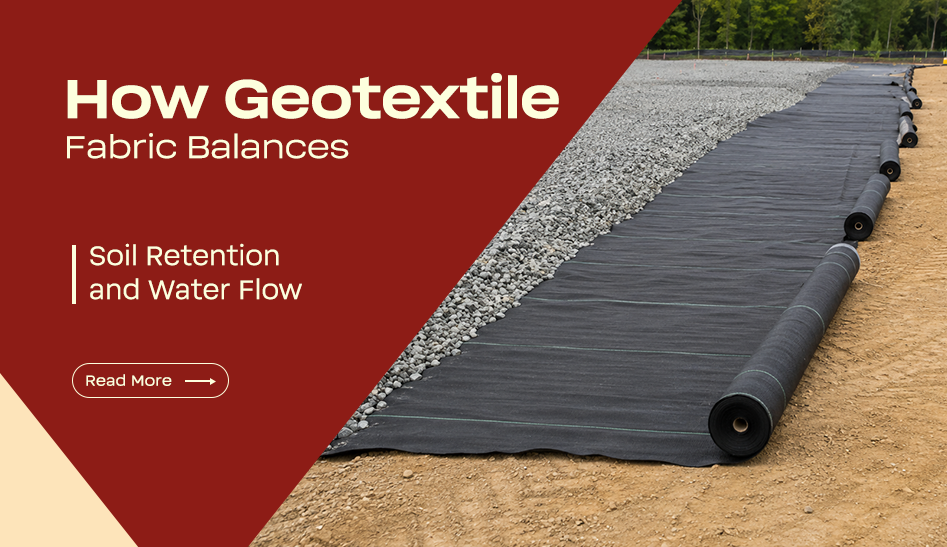 geotextile filtration soil retention water flow