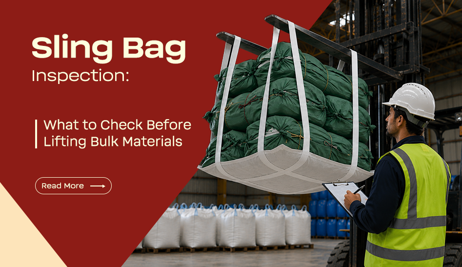 sling bag inspection before lifting